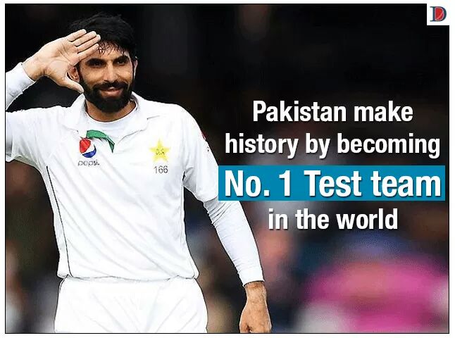 Hafeez (Professor) and India’s major contribution in lifting Pakistan on top in the Test&nbsp;ranking..