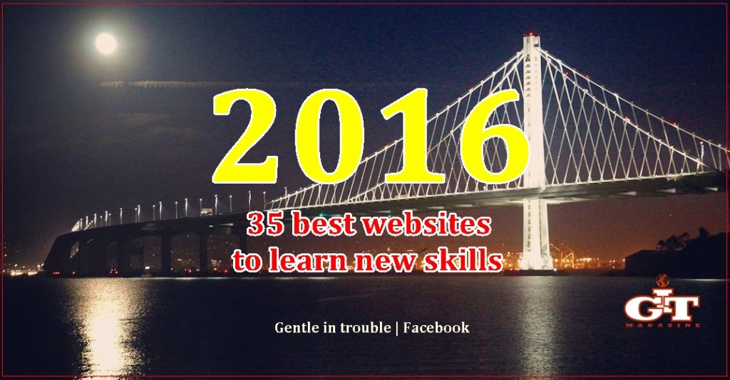 35 Best websites which will help you learn skills. Stop thinking lets&nbsp;start