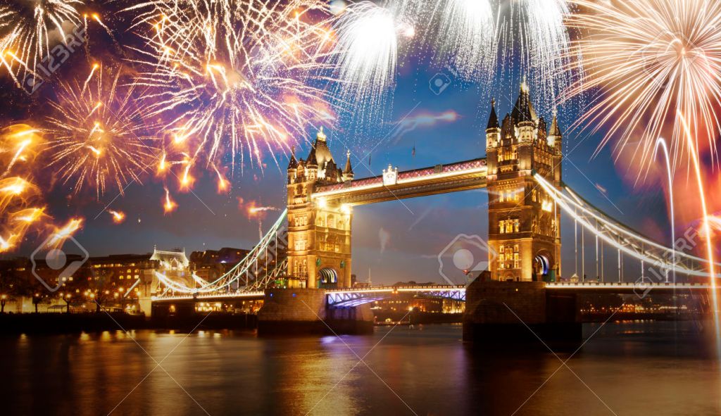 London Eye fireworks. NewYear night 2017 (free&nbsp;tickets)
