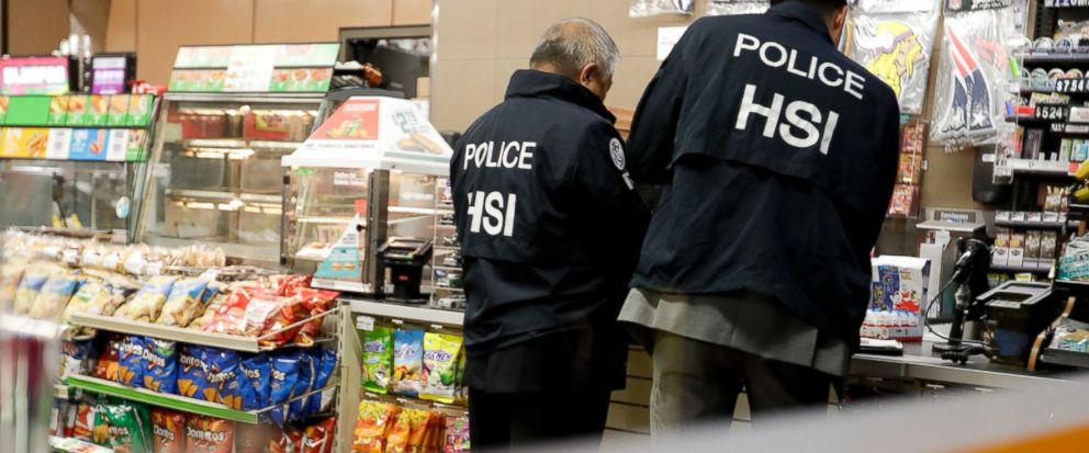 Immigration agents descend in 7 eleven stores in hunt of illegal working individuals: 100 Stores under&nbsp;raid